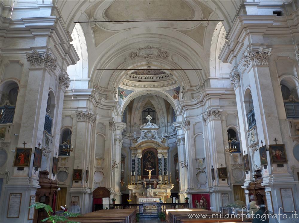 Campiglia Cervo (Biella) - Interno del Santuario di San Giovanni di Andorno